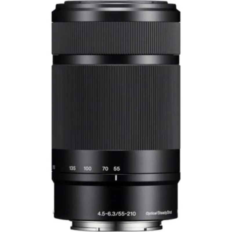 SONY - Sony E 55-210mm F 4.5 - 6.3 OSS Lens SEL55210 - Negro