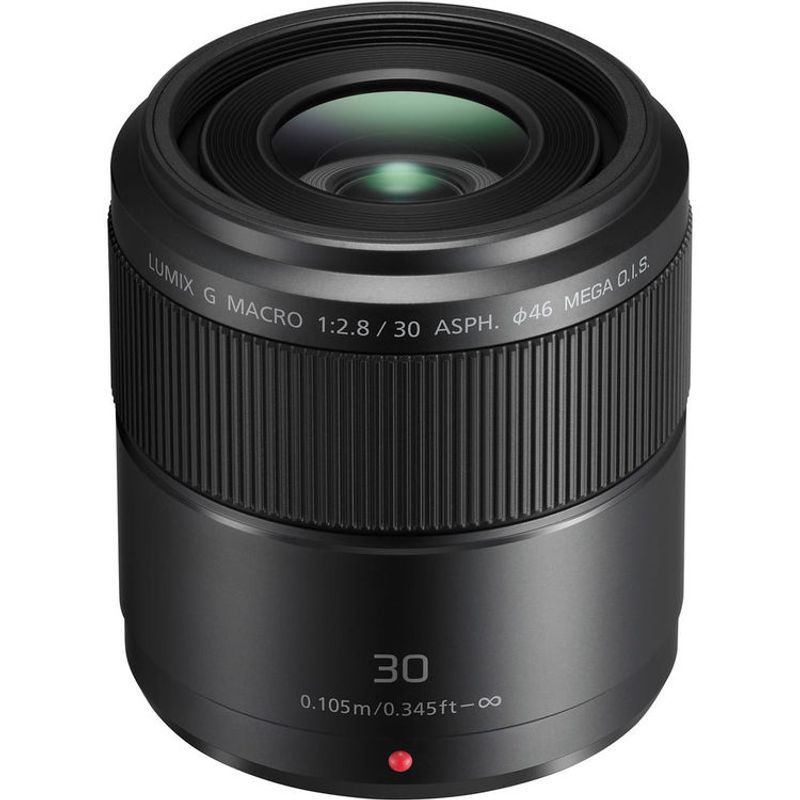 PANASONIC - Panasonic Lumix G Macro 30mm f 2.8 ASPH. MEGA O.I.S. Lens