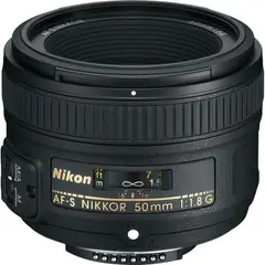 NIKON - AF-S NIKKOR 50mm F 1.8 G Lens