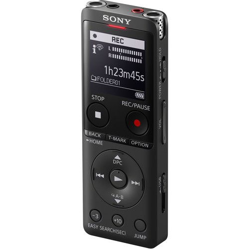 ICD-UX570F Grabadora de Voz Digital 4GB - Negro