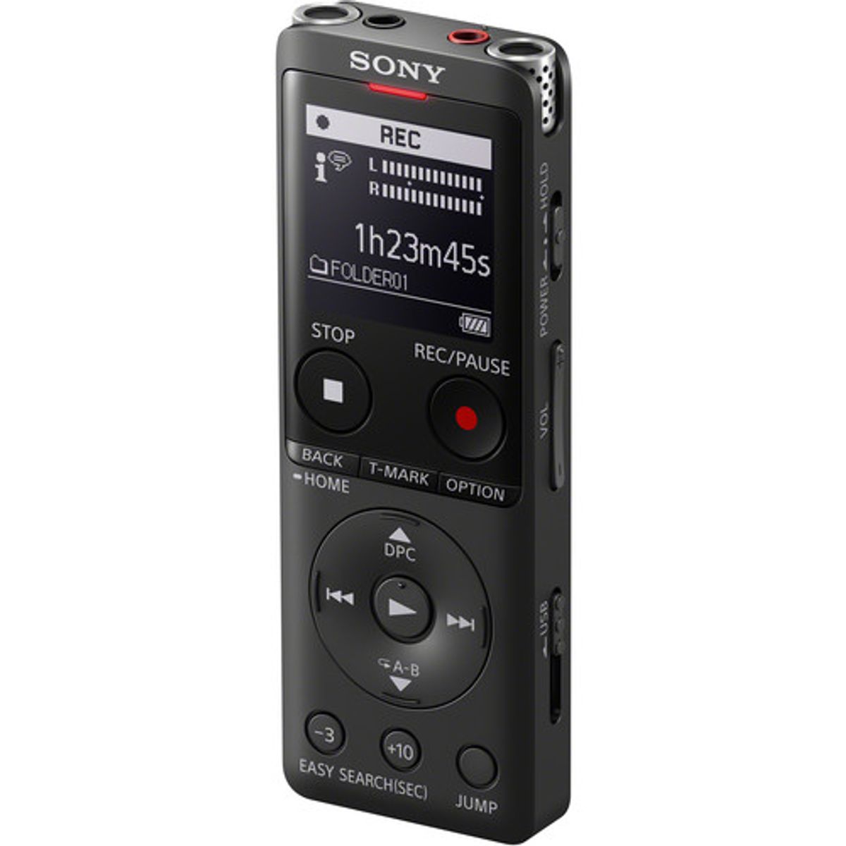 SONY - Sony ICD-UX570F Grabadora de Voz Digital 4GB - Negro