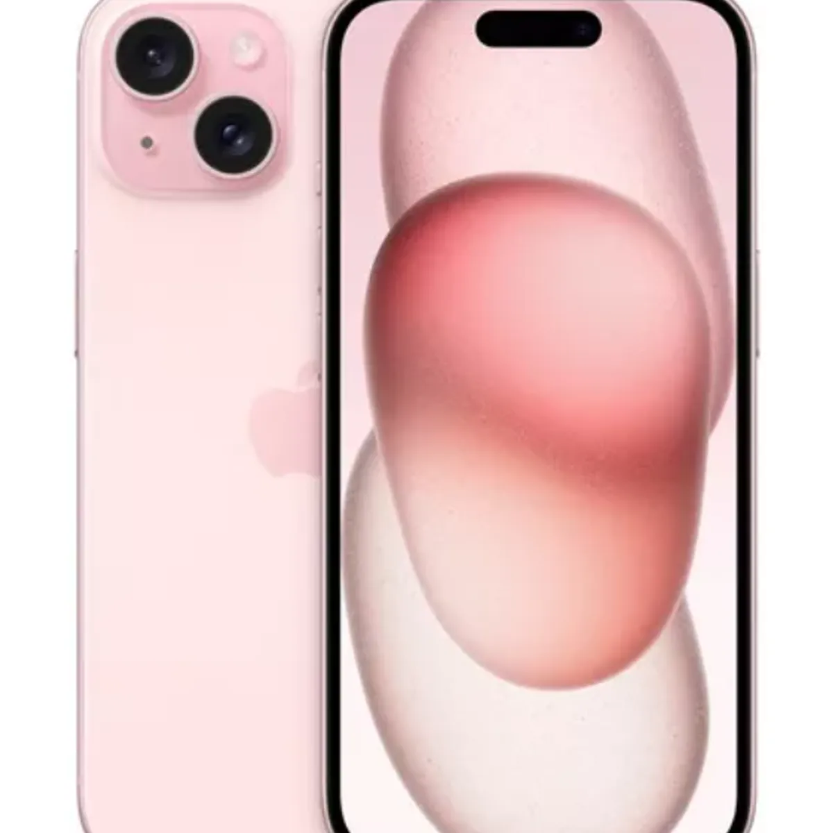 APPLE - iPhone 15 256GB Rosado Reacondicionado eSim