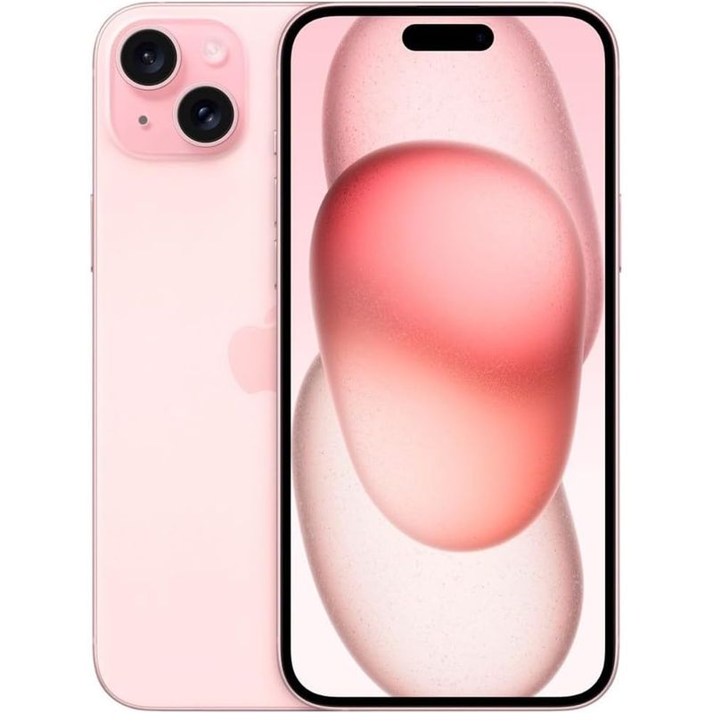 APPLE - Apple iPhone 15 128GB Rosado Reacondicionado eSIM