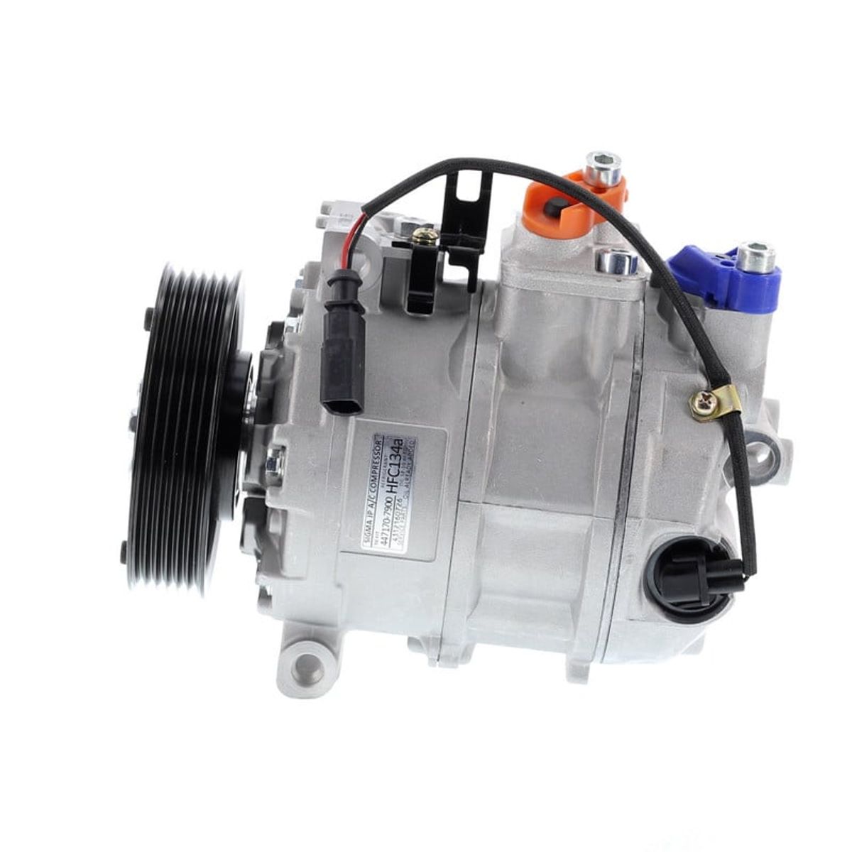 AMERICAN AIR - Compresor de AC 6SEU14C 6PK 12V 110MM AUDI AM