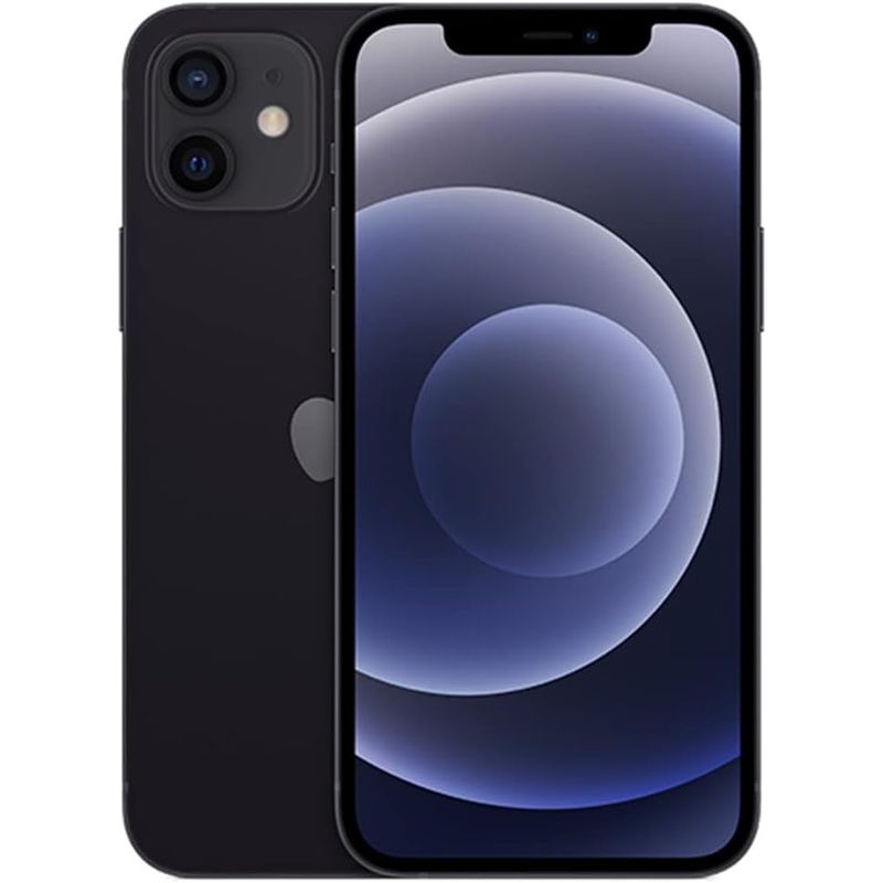 APPLE - Apple Iphone 12 128GB Negro Reacondicionado
