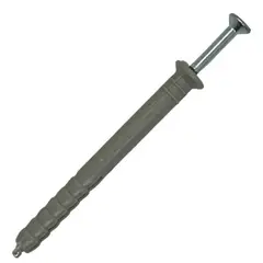 GENERICO - Tarugo Clavo Tornillo Punta Cruz 6x70 mm 100 unds