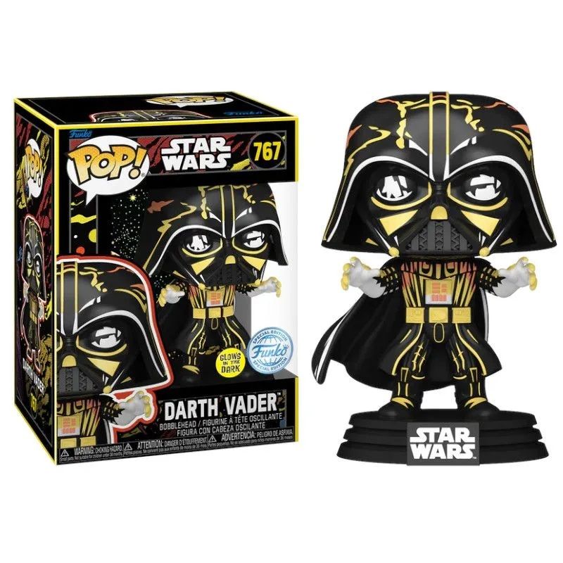 FUNKO - Funko pop star wars darth vader brilla especial 767