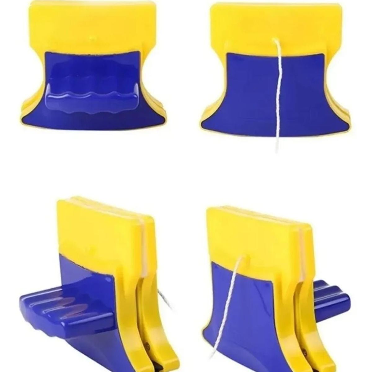 GENERICO - Pack 2 Limpiadores De vidrios Magnéticos Ventana Puertas Doble Cara