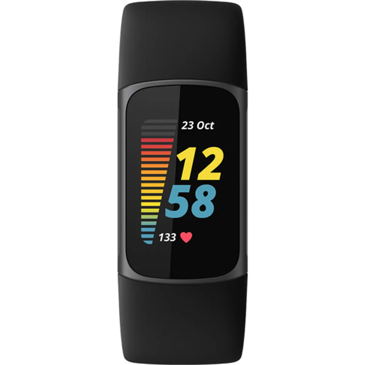 FITBIT - Fitbit Charge 5 Aluminio Pulsera de actividad - Negro.