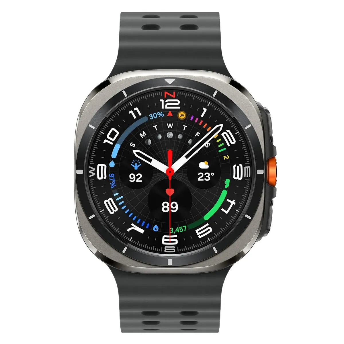 SAMSUNG - Samsung Galaxy Watch Ultra AI Smartwatch L705 47mm LTE - Titanium