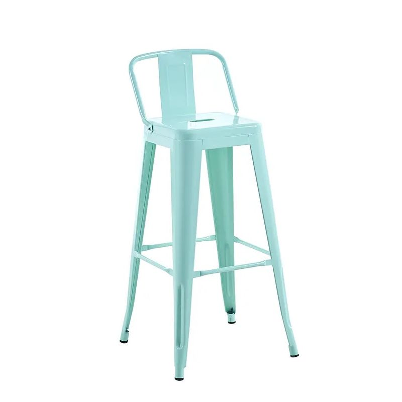 GENERICO - Taburetes Tolix metálico  77cm - Menta