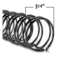 GENERICO - Anillo Metalicos Doble Cero 2:1 32mm (1 1/4) 5 Unid 25 Aros