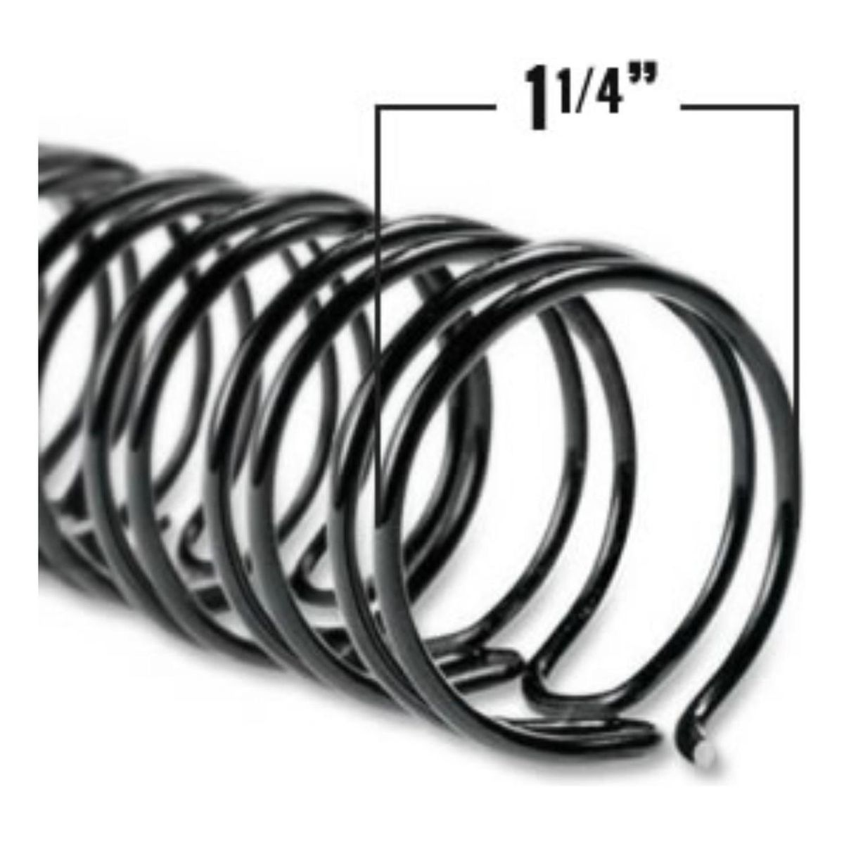 GENERICO - Anillo Metalicos Doble Cero 2:1 32mm (1 1/4) 5 Unid 25 Aros