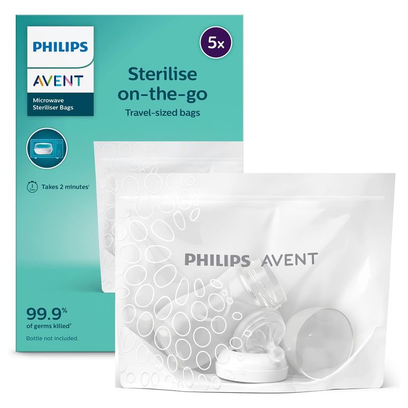 AVENT - 5 Bolsas Esterilizadoras Microondas Philips Avent Scf297/05