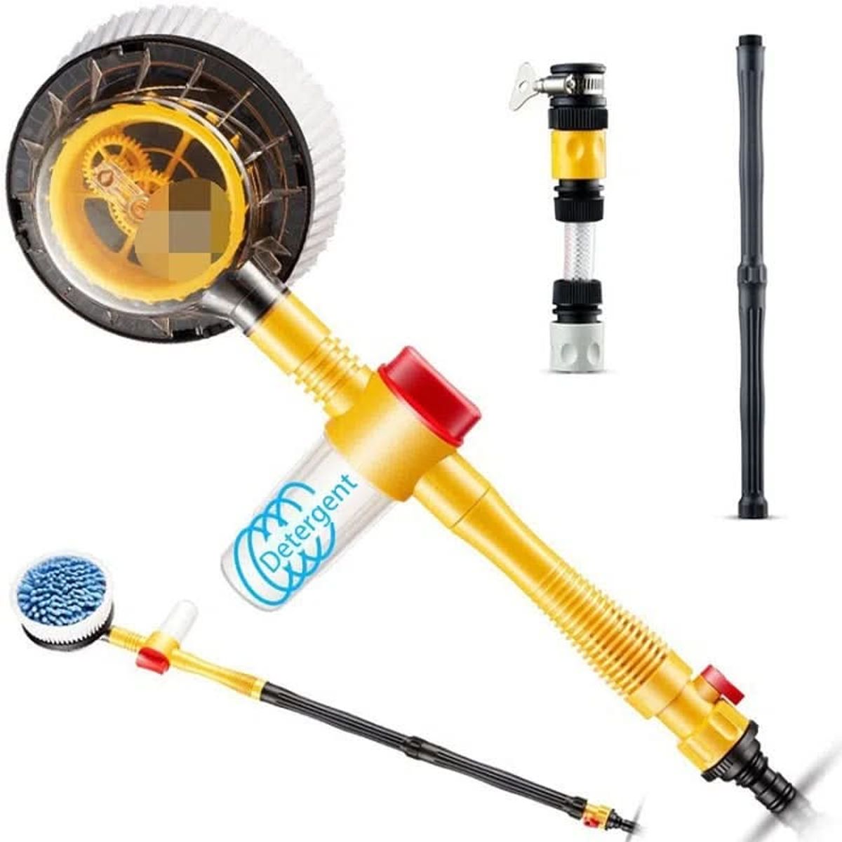 MOVI - CEPILLO PARA LAVAR AUTO CONEXIÓN A AGUA