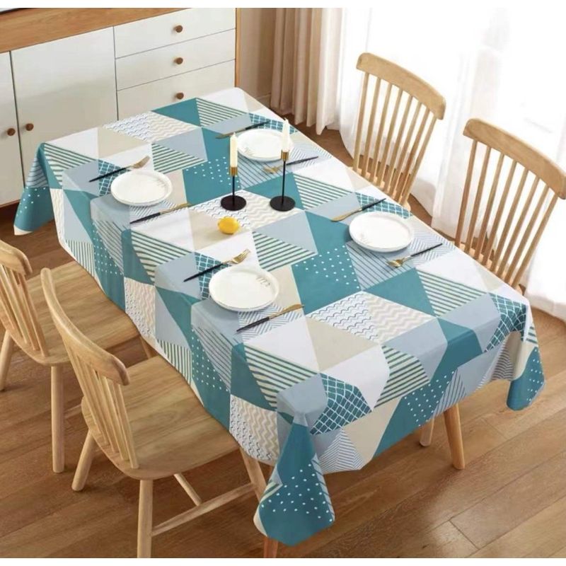 GENERICO - Mantel Rectangular Antimanchas Impermeable 140x220 Cm Diseño