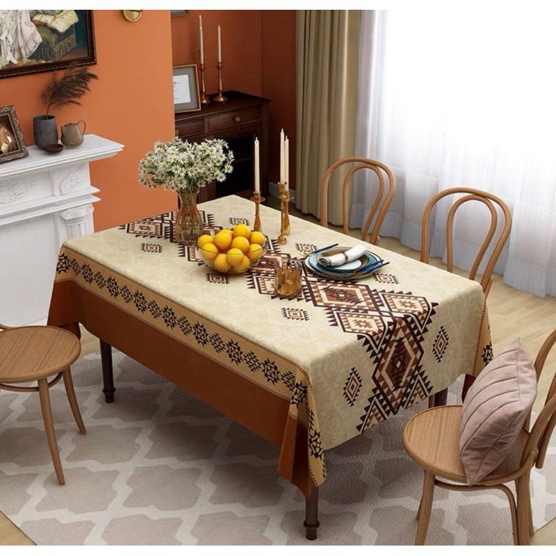 GENERICO - Mantel Rectangular Antimanchas Impermeable 140x220 Cm Diseño
