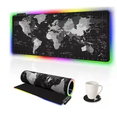 ATLAS - Mouse Pad Gamer Alfombrilla Con Luz