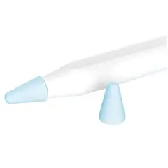 ATLAS - Protector De Punta Para Apple Pencil Silicona Celeste