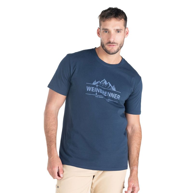 WEINBRENNER - Polera Hombre Weinbrenner Estepa Azul