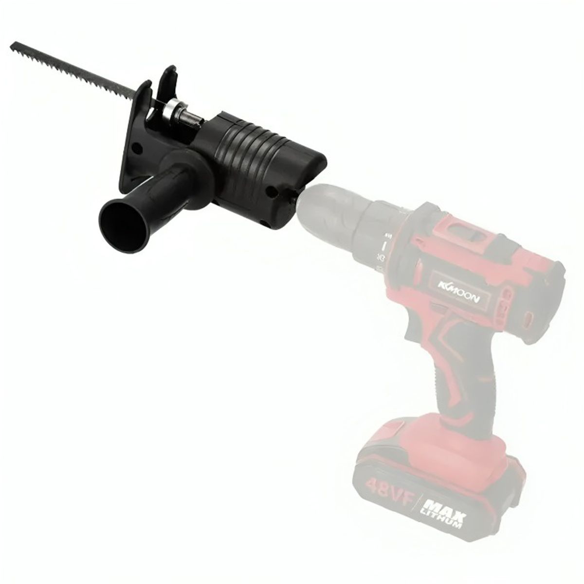 GENERICO - Adaptador Taladro Sierra Sable Reciproca Convertidor Cambio