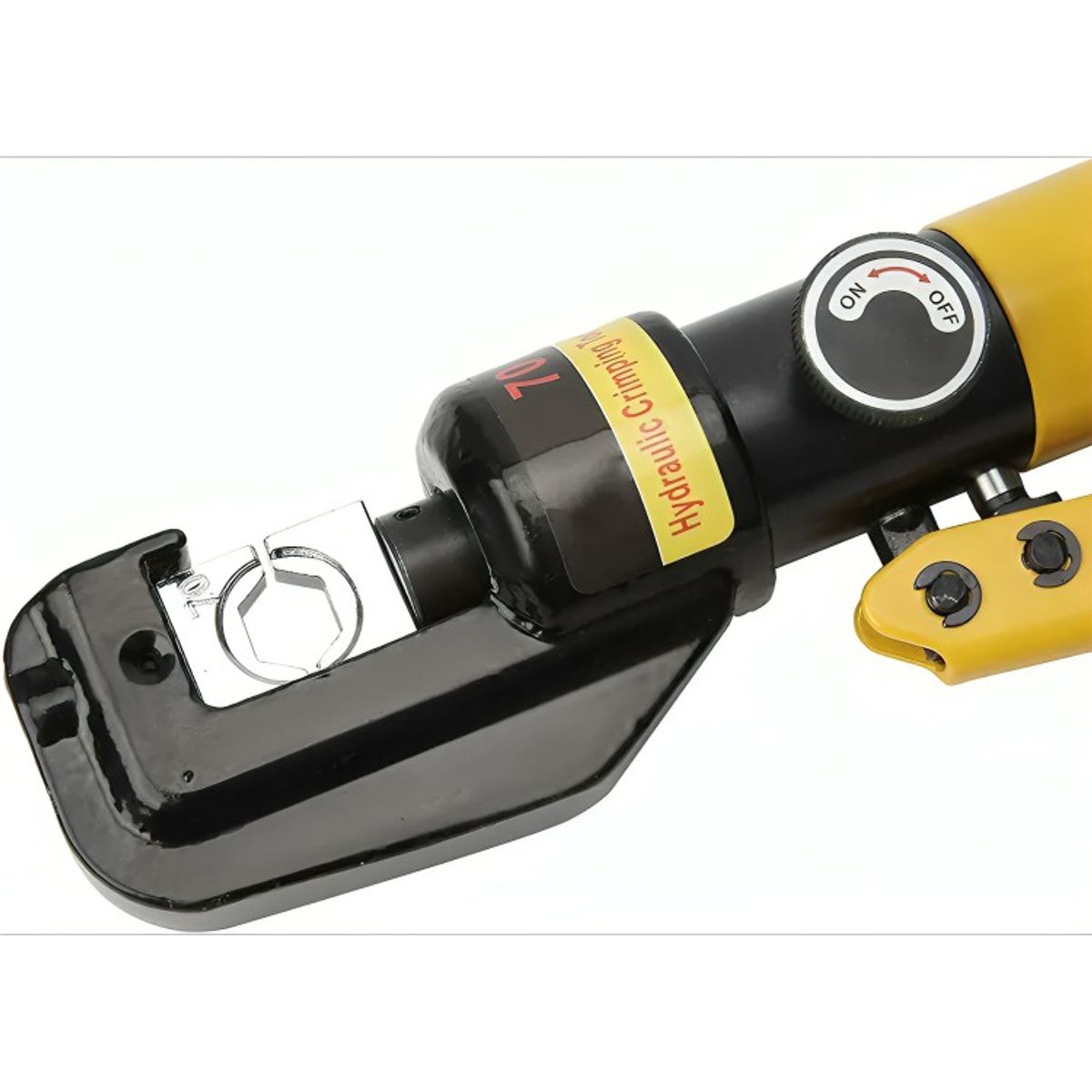 GENERICO - Alicate Aprieta Terminales Prensa Hidraulico 10 Tn 9 Dies