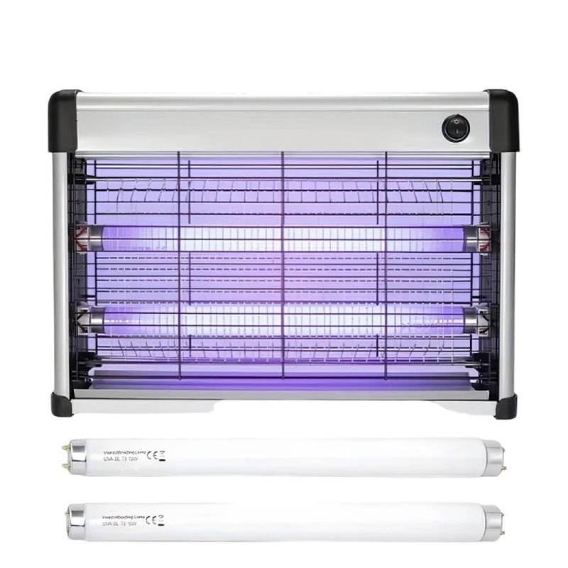 GENERICO - Lámpara Uv Eléctrica Mata Mosquitos Moscas Insectos 20w