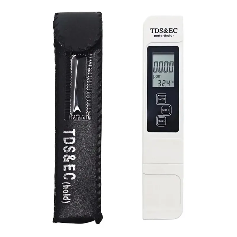 GENERICO - Medidor Digital Lcd 3 En 1 Temperatura Pureza Tds Y Ec