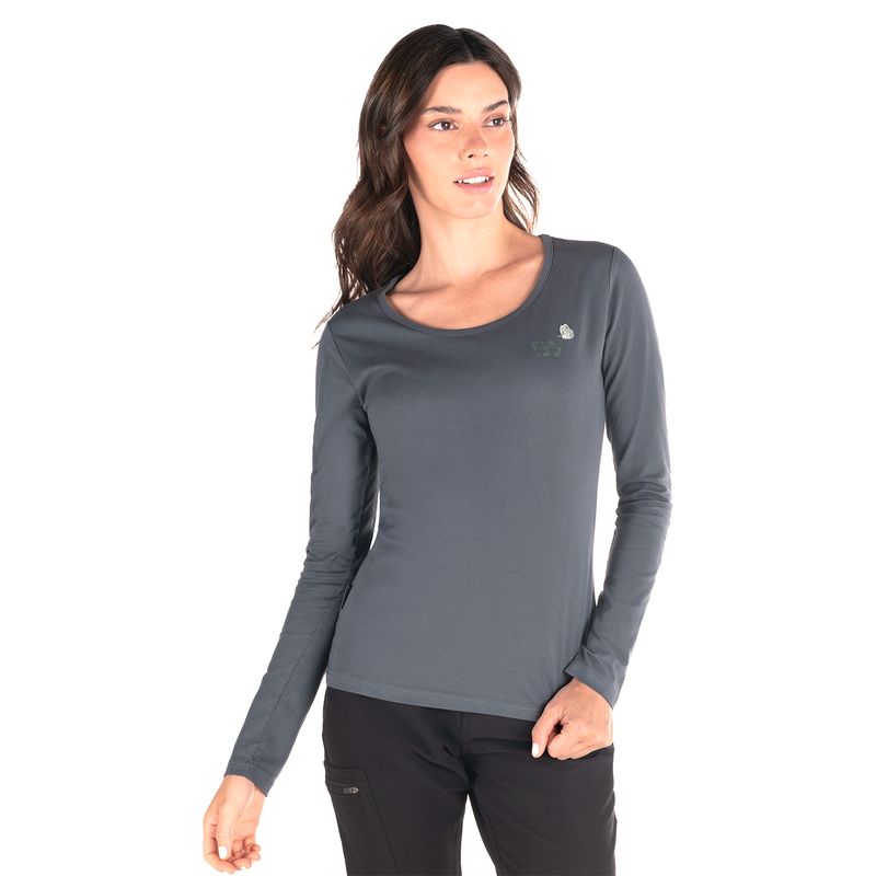 WEINBRENNER - Polera Mujer Weinbrenner Mahe Gris Oscuro