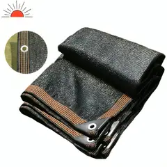 GENERICO - Carpa Malla Sombra Negra 4x5 metro