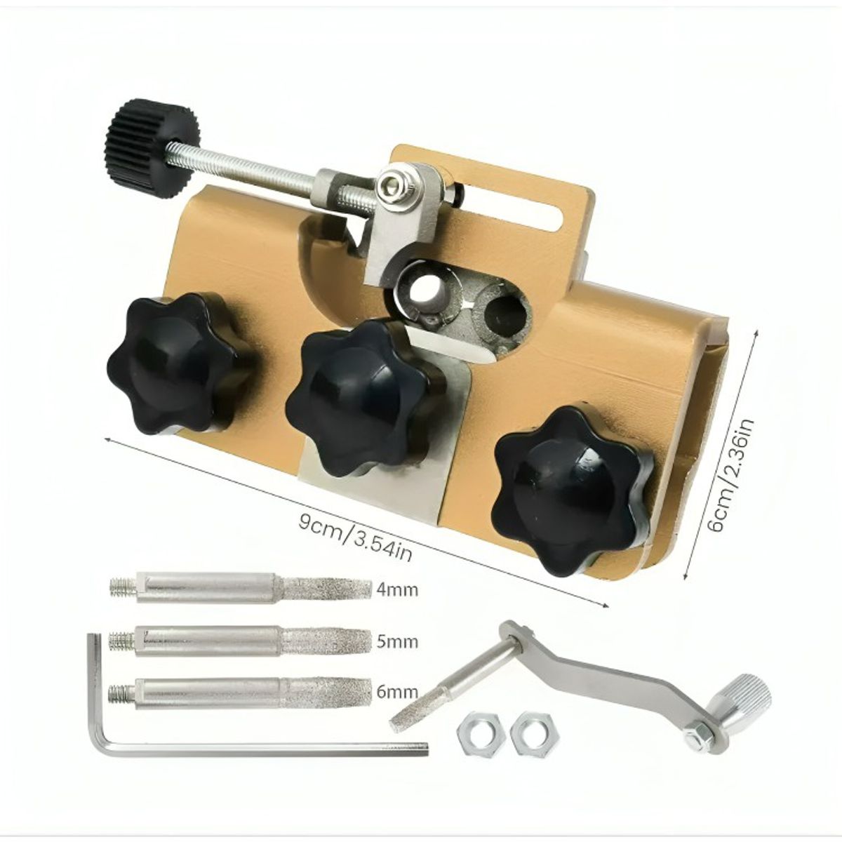 GENERICO - Afilador Sierra Caladora Para Afilar Cadenas De Motosierra