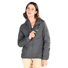 WEINBRENNER - Parkas Mujer Musala Gris Oscuro