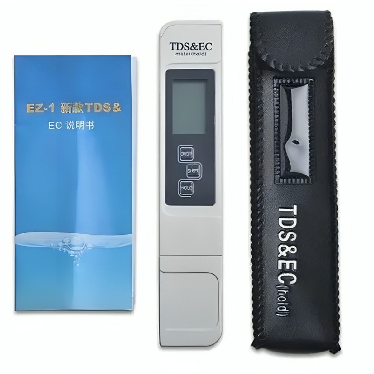 GENERICO - Medidor Digital Lcd 3 En 1 Temperatura Pureza Tds Y Ec