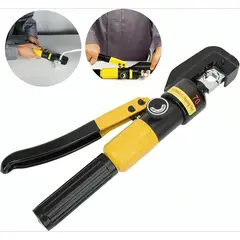 GENERICO - Alicate Aprieta Terminales Prensa Hidraulico 10 Tn 9 Dies