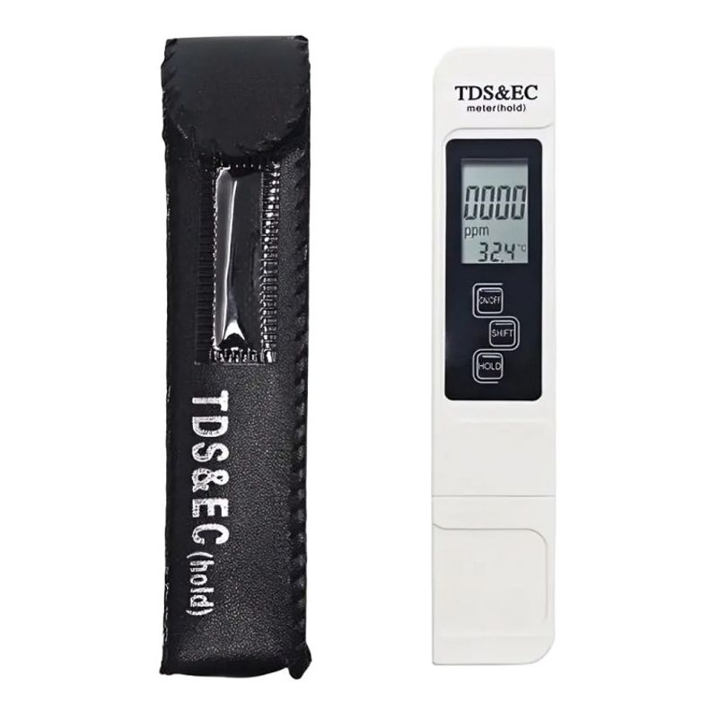 GENERICO - Medidor Digital Lcd 3 En 1 Temperatura Pureza Tds Y Ec