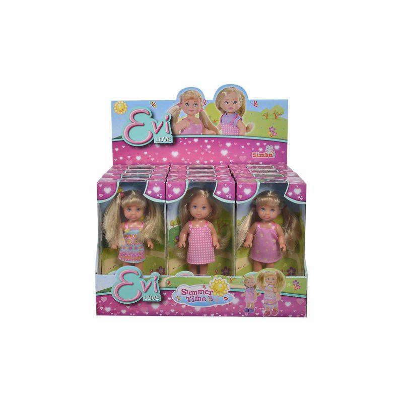 GENERICO - Pack 3 Muñeca Evi Love Coleccion