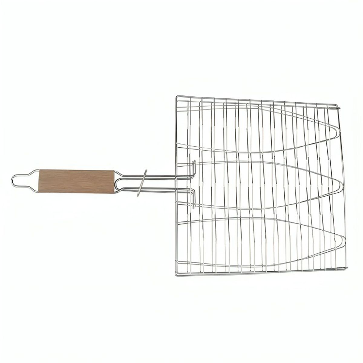 GENERICO - Parrilla Rejilla Doble Barbacoa Asados Carnes Pescado