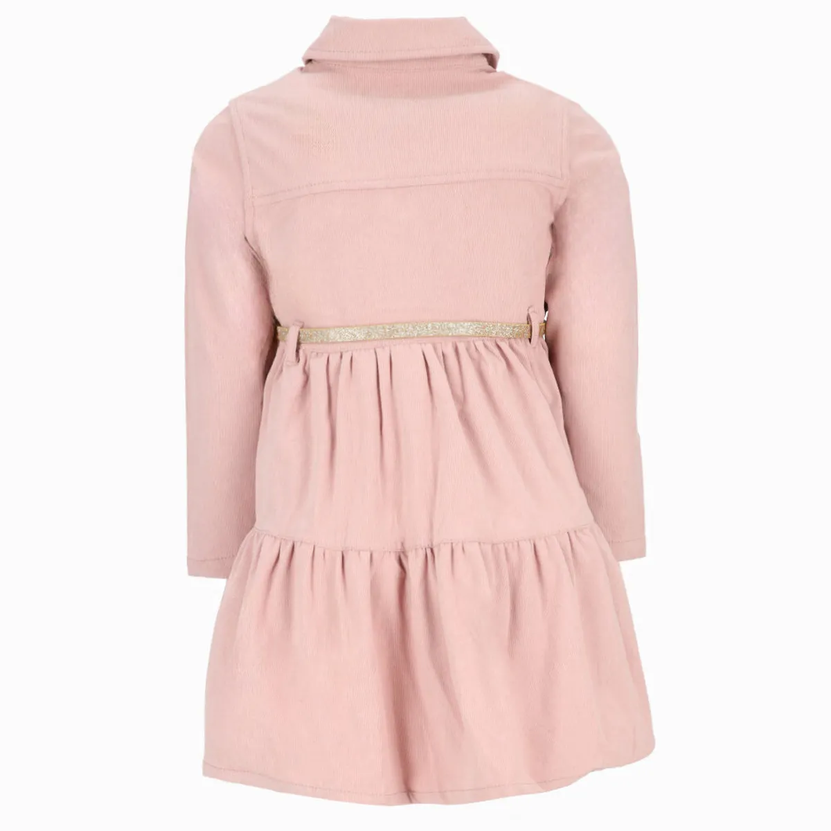 4KIDS - Vestido niña con cinturón morado 4 Kids