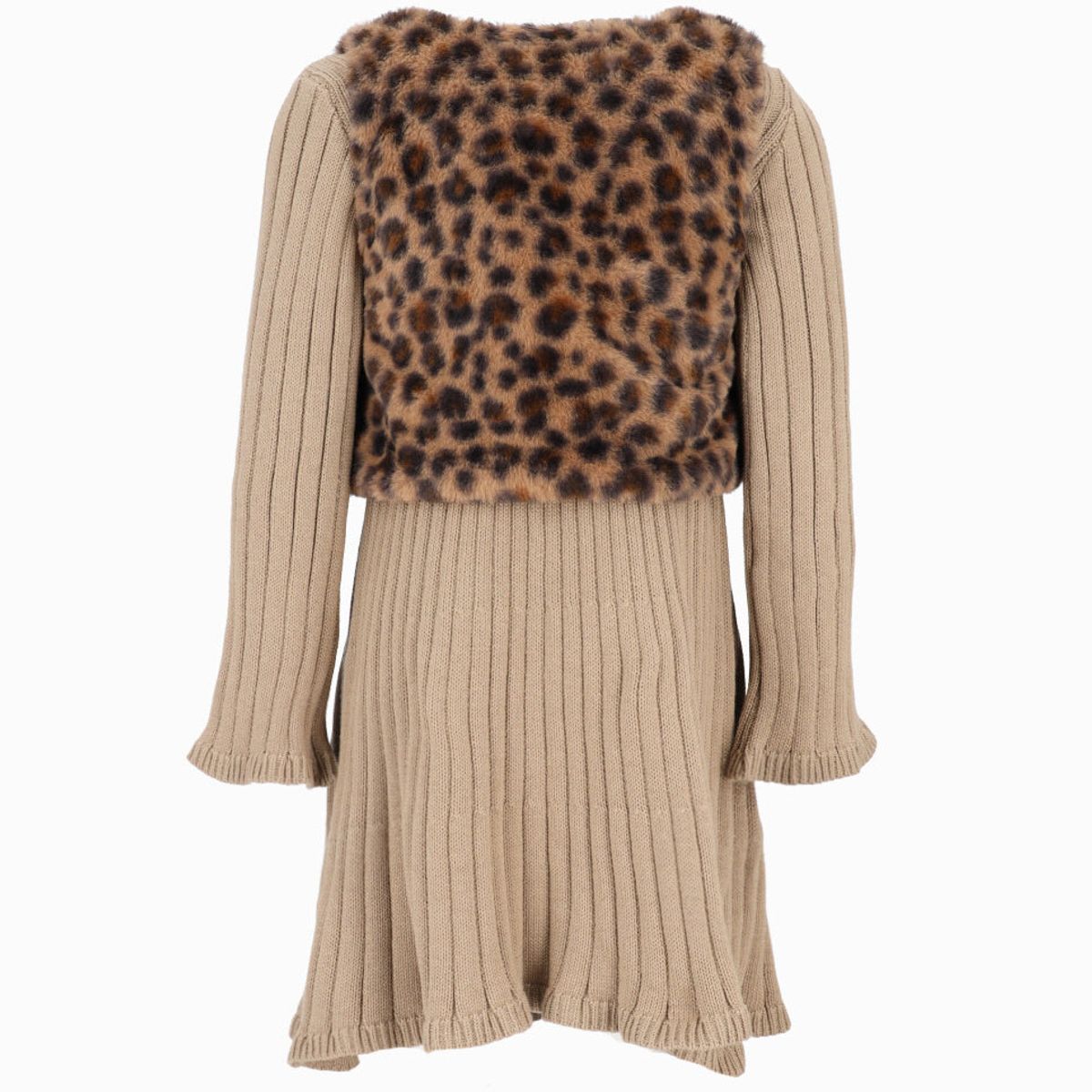 LIMONADA - Vestido niña con bolero beige Limonada
