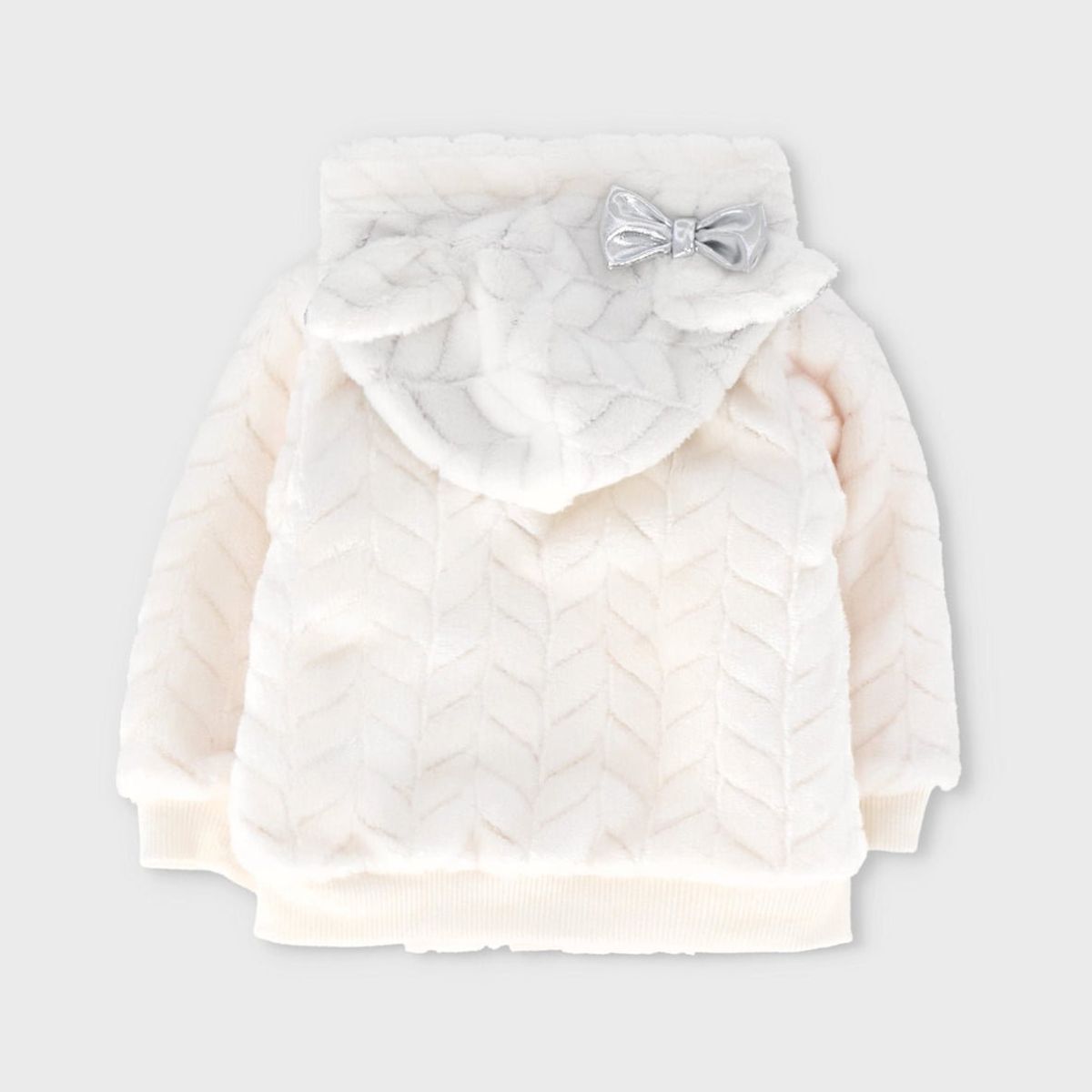 LIMONADA - Polerón recién nacida con botones blanco Limonada