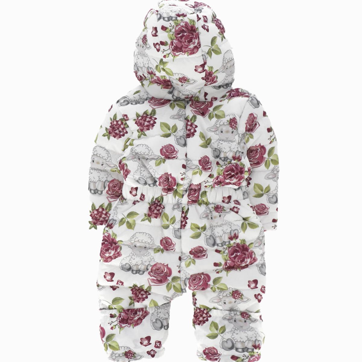 LIMONADA - Saquito recién nacida floreado blanco Limonada