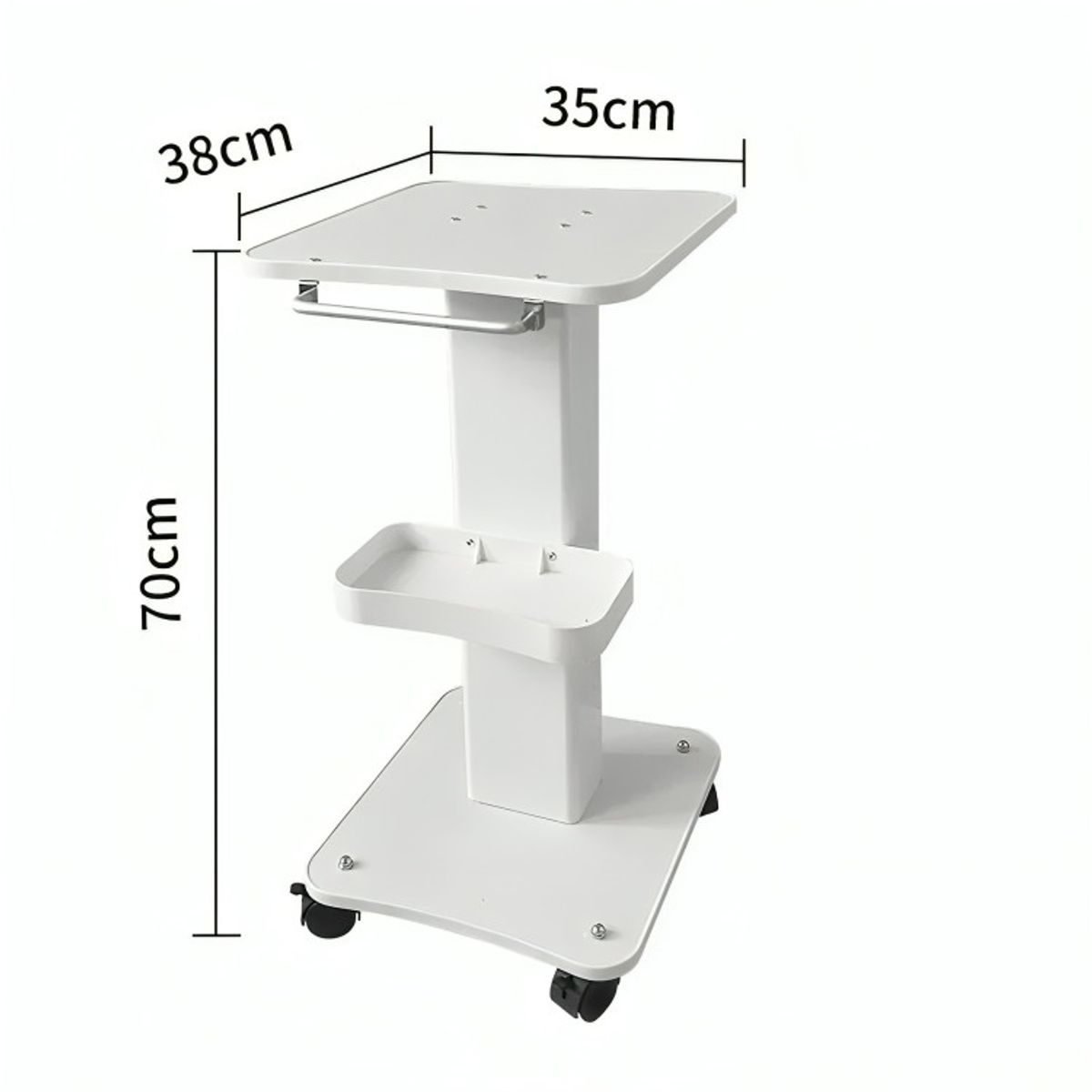 GENERICO - Carro Móvil Para Maquinas De Estéticas Con Bandeja