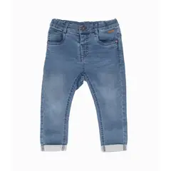 BLACK AND BLUE - Jeans bebés básico denim celeste