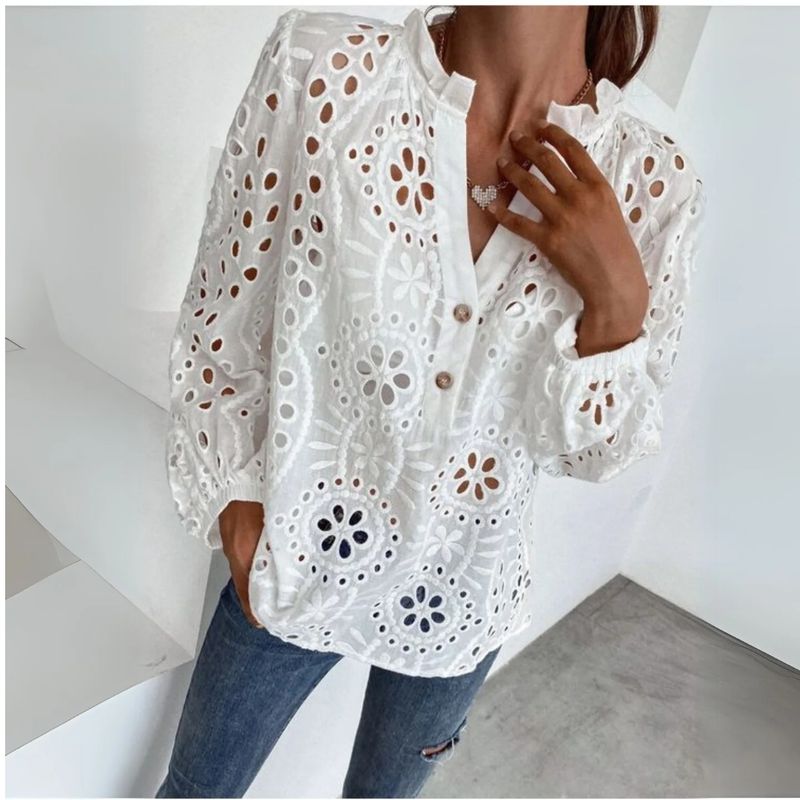 ARRAKASTA - Blusa de algodón M y L