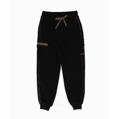 LIMONADA - Pantalón niña jogger negro