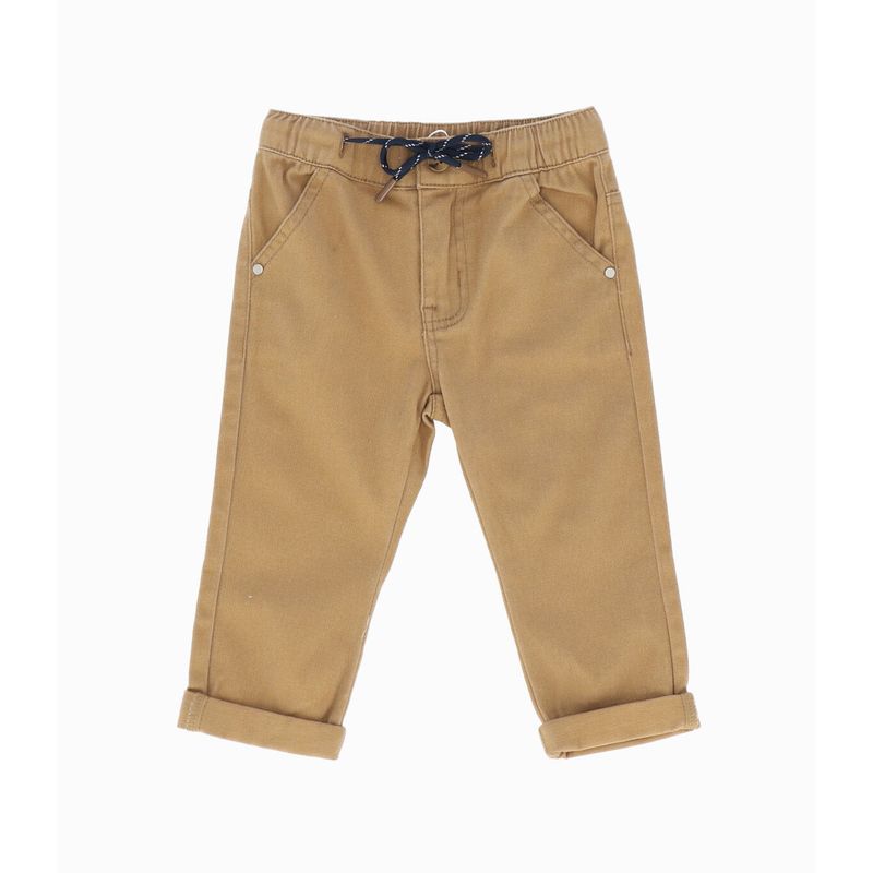 4KIDS - Pantalón bebés básico beige 4 Kids