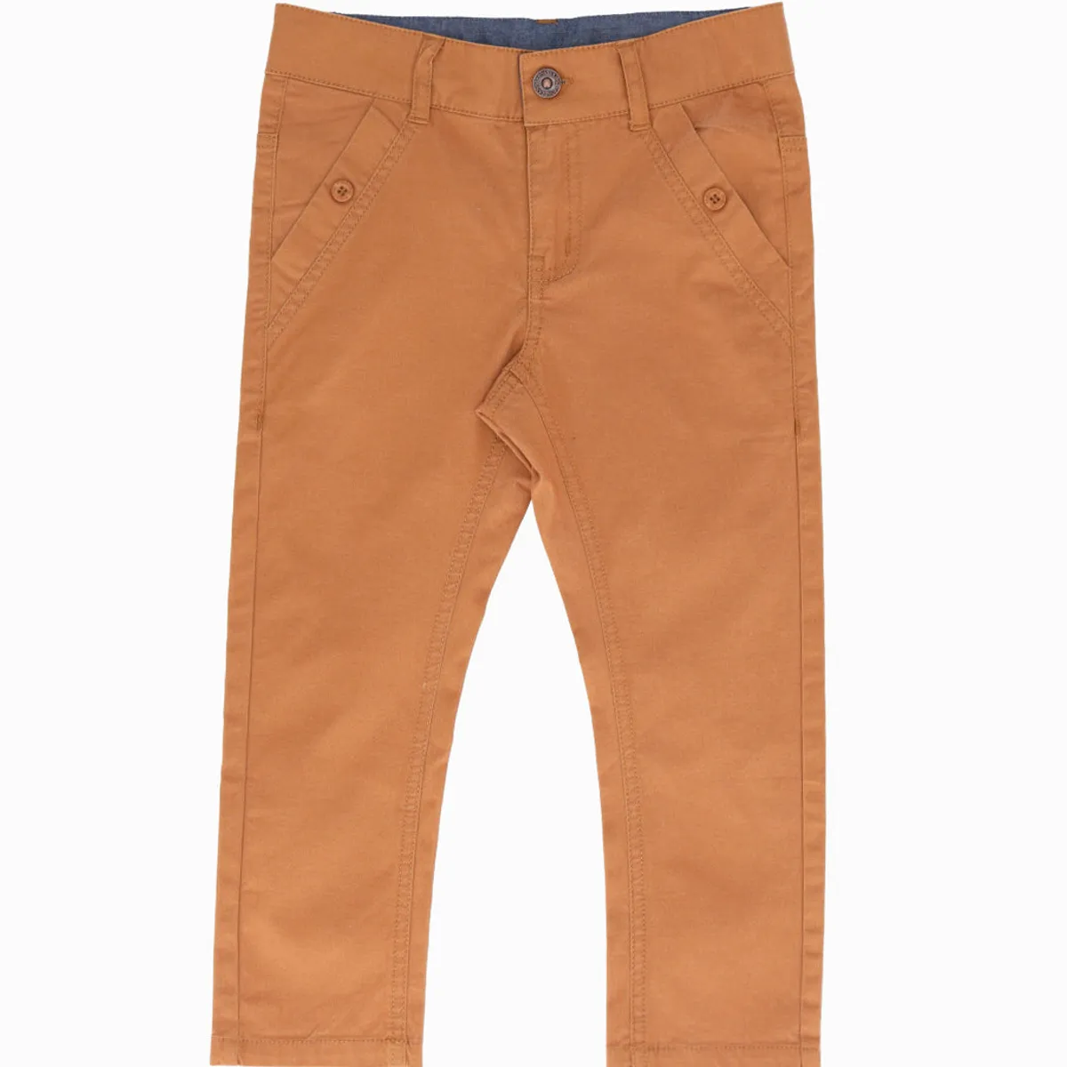 BLACK AND BLUE - Pantalón niño básico camel Black and Blue
