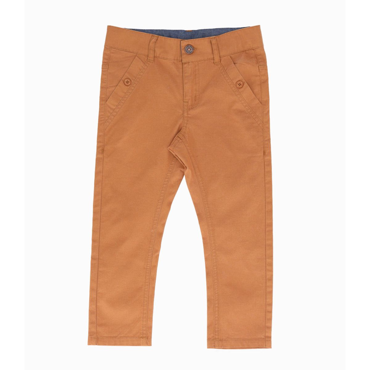 BLACK AND BLUE - Pantalón niño básico camel Black and Blue