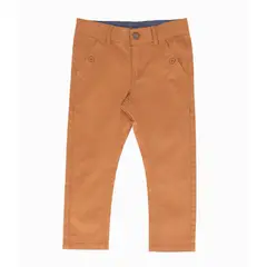 BLACK AND BLUE - Pantalón niño básico camel