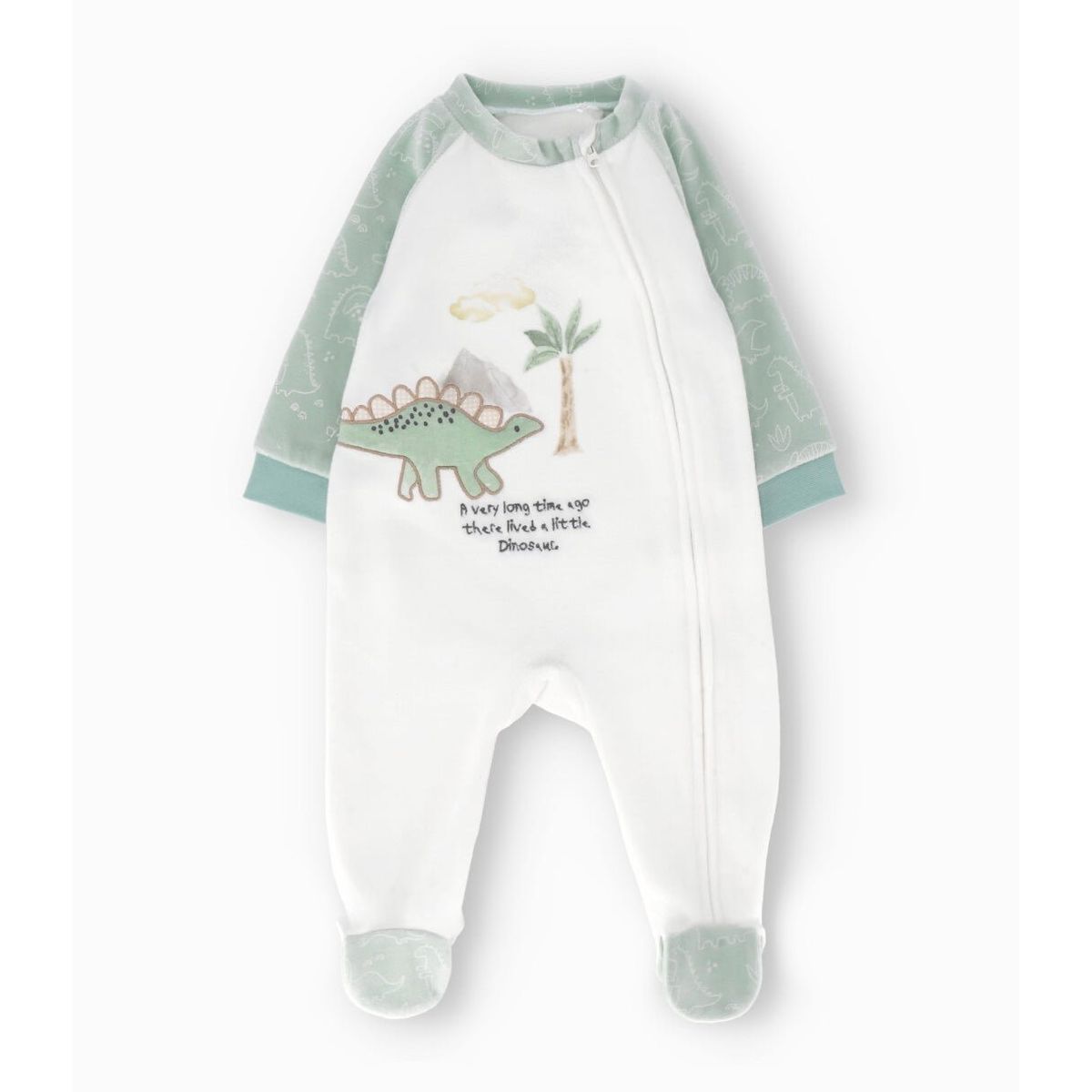 4KIDS - Enterito recién nacido de dinosaurio blanco 4 Kids
